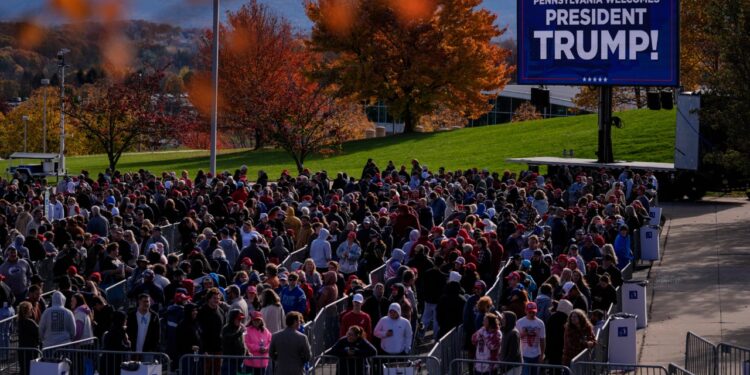 Trump vows in Pennsylvania rally to slash gas prices, lift LNG pause, and ‘frack, frack, frack’
