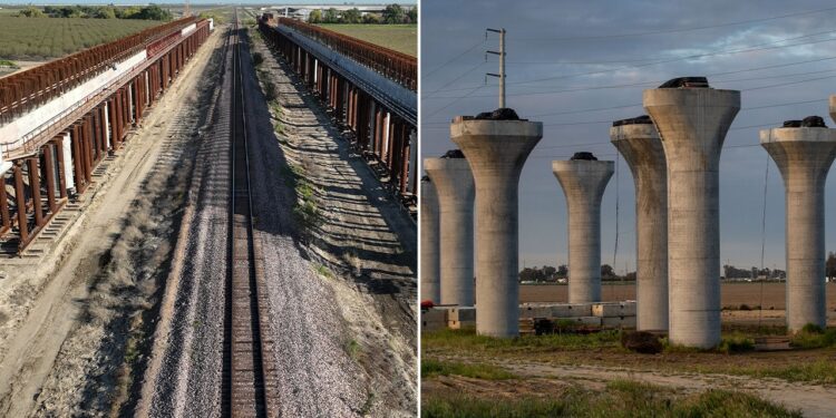 California Democrats urge feds to approve high-speed rail funding before DOGE nixes ‘boondoggle’