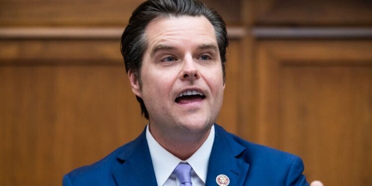 Gaetz sues to block release of Ethics Committee report