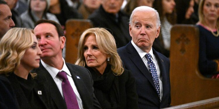 President Biden, First Lady pay respects to Bourbon Street attack victims in NOLA