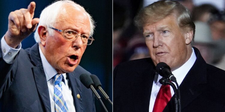 Sen. Bernie Sanders approves of Trump on fentanyl, border security