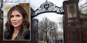 DHS Secretary Kristi Noem cuts $2.7M in Harvard grants, demands visa records