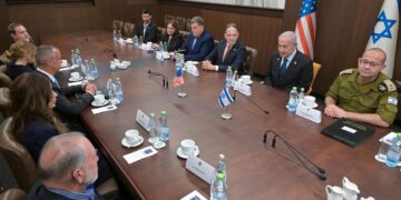 Homeland Security Secretary Noem met Netanyahu in Jerusalem amid Gaza conflict