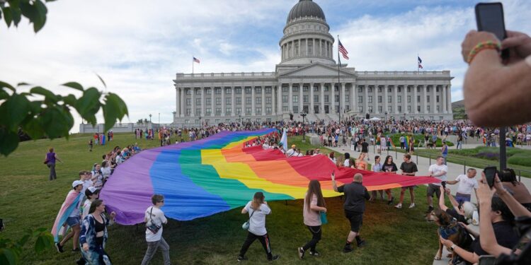 Boise, Salt Lake City adopt the pride flag as official symbols