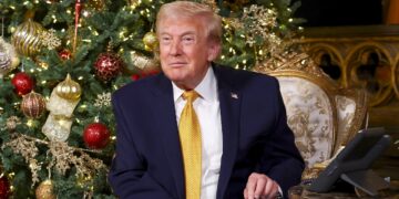 Trump Christmas message touts economy, bashes ‘radical left scum’