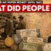 America Had No Paper Money Until 1862 — What Did People Actually Use?