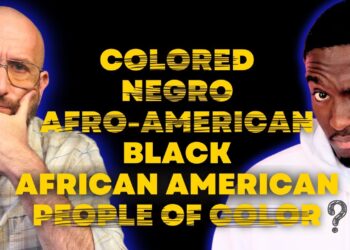 “Negro” … “Black” … “African American” … Why?