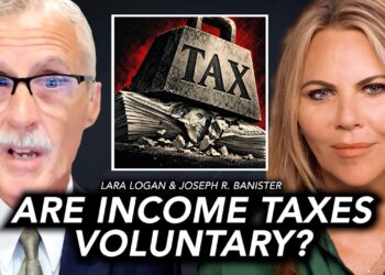 ARE INCOME TAXES VOLUNTARY? with Joe Banister | Going Rogue with Lara Logan | Sponsored