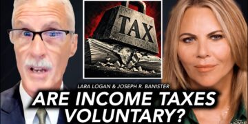 ARE INCOME TAXES VOLUNTARY? with Joe Banister | Going Rogue with Lara Logan | Sponsored